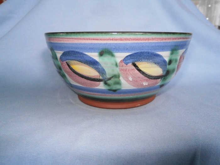 Cornish Tintagel Studio Pottery Dragon Eye Bowl